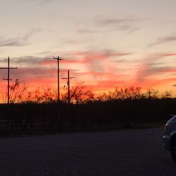 Southern Living RV Park - The beautiful sunset from Southern Living RV Park.
