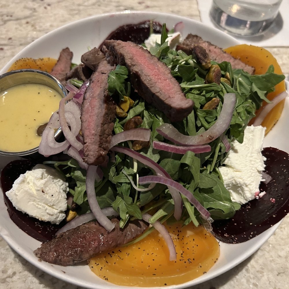 Hanny's - Roasted Beet Salad with steak - Lounges Near Me - Phoenix, Arizona Hanny's - Roasted Beet Salad with steak - Lounges Near Me - Phoenix, Arizona
