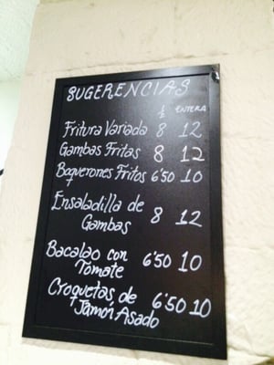 Menu photo 1 Ávila II Granada, GR