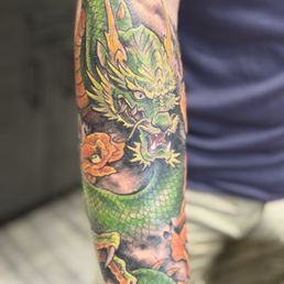 Dragon tatoo
