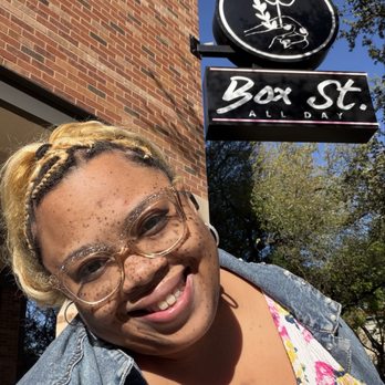 Box St. All Day - Me afterwards. It was so good at breakfast that I had to come back for lunch. - Breakfast & Brunch Near Me - San Antonio, Texas