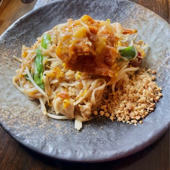 Thong Thai Restaurant - Wonton Bacon Pad Thai - Thai Near Me - Westerly, Rhode Island