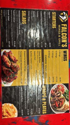 Menu photo 3 Falcon Wings And Grill West Carrollton, OH Menu photo 3 Falcon Wings And Grill West Carrollton, OH