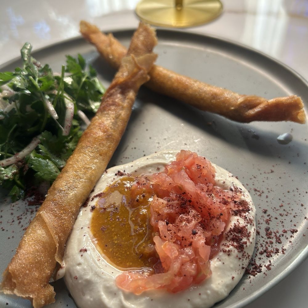 TLV Tapas Bar - Short Rib Cigar - Mediterranean Near Me - Los Angeles, California TLV Tapas Bar - Short Rib Cigar - Mediterranean Near Me - Los Angeles, California
