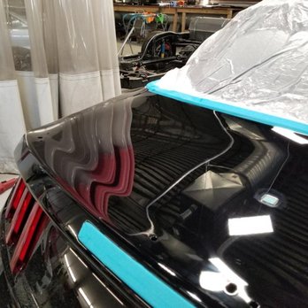 DentSquad - Our client's Mustang, after paint correction, ready for Ceramic Pro - Body Shops Near Me - Calgary, Alberta