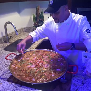 El Rey De La Paella - Our amazing Paella almost ready for my little girls bday at home!!!! - Caterers Near Me - Miami, Florida El Rey De La Paella - Our amazing Paella almost ready for my little girls bday at home!!!! - Caterers Near Me - Miami, Florida