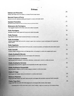 Menu photo 3 Carmines Di Vega New Haven, CT