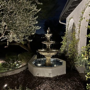 Sophora Landscaping and Design - Fountain basin, auto float, pump and leveling. - Landscaping Near Me - Surprise, Arizona