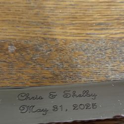 Ignite Laser Engraving - Finished product