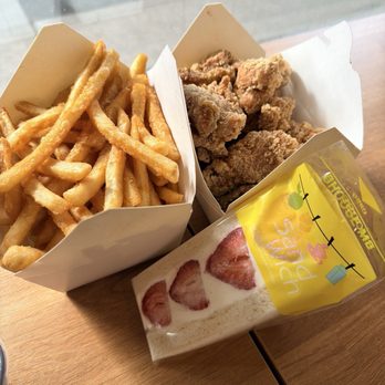 Nom Nom Sando - Popcorn Chicken Bento - Sandwiches Near Me - Seattle, Washington Nom Nom Sando - Popcorn Chicken Bento - Sandwiches Near Me - Seattle, Washington