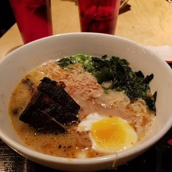 RAMEN-SAN - Tonkotsu. This was so good and very filling. Perfect for a winter day in Chicago. - Ramen Near Me - Chicago, Illinois