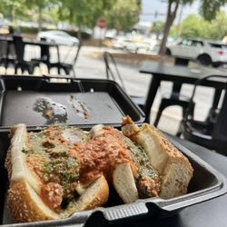 Chicken Parm Sandwich add pesto