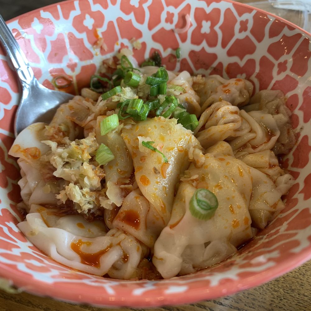 Liang's Village - Spicy Red Mini Wontons - Taiwanese Near Me - Cupertino, California Liang's Village - Spicy Red Mini Wontons - Taiwanese Near Me - Cupertino, California