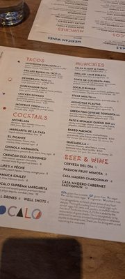 Menu photo 4 Socalo Santa Monica, CA