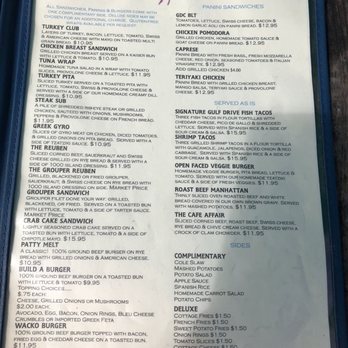 Gulf Drive Cafe - Seafood Near Me - Bradenton Beach, Florida