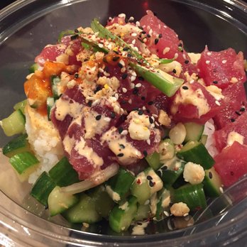 Manoa Poke Shop - Second time I came back to get the ahi shoyu bowl! - Poke Near Me - Somerville, Massachusetts
