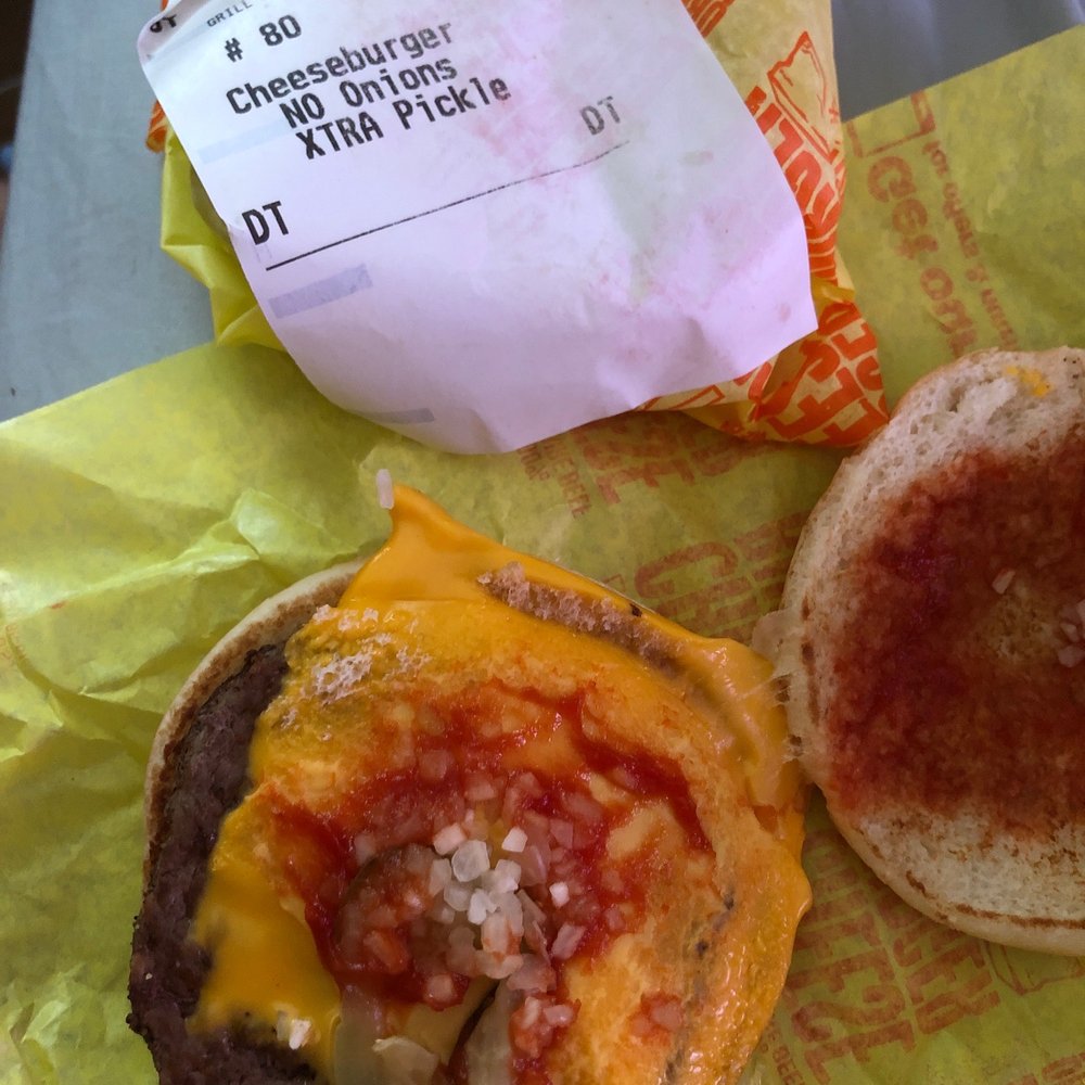 McDonald's - a cheeseburger and english muffin - Coffee & Tea Near Me - Seneca, South Carolina McDonald's - a cheeseburger and english muffin - Coffee & Tea Near Me - Seneca, South Carolina