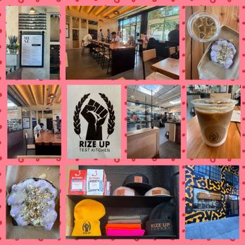 Rize Up Test Kitchen Cafe - Photo 1: Montage of images from Rize Up Test Kitchen Cafe - Cafes Near Me - San Francisco, California