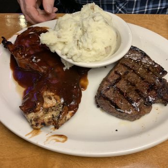 Texas Roadhouse - Barbecue ribs and chicken combination - Barbeque Near Me - Waterbury, Connecticut