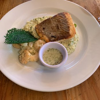 Ilo Mapu - Salmon with shrimp and risotto - Chilean Near Me - Viña del Mar, VS