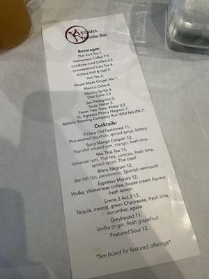 Menu photo 5 K Dara Noodle Bar Buffalo, NY Menu photo 5 K Dara Noodle Bar Buffalo, NY