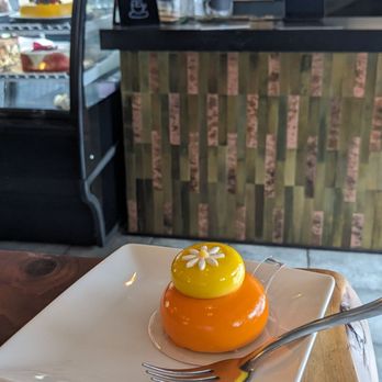 Figaro Dessert Cafe - Orange and mango pastry - Gelato Near Me - San Diego, California Figaro Dessert Cafe - Orange and mango pastry - Gelato Near Me - San Diego, California