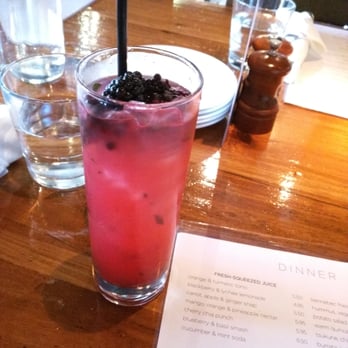 Beatrix - Blackberry and lychee lemonade - New American Near Me - Chicago, Illinois Beatrix - Blackberry and lychee lemonade - New American Near Me - Chicago, Illinois