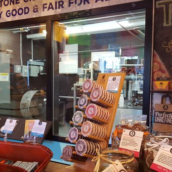 Taza Chocolate - Factory floor next to the chocolate! - Chocolatiers & Shops Near Me - Somerville, Massachusetts Taza Chocolate - Factory floor next to the chocolate! - Chocolatiers & Shops Near Me - Somerville, Massachusetts