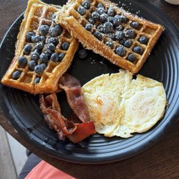 Blueberry Waffles Blueberry Waffles