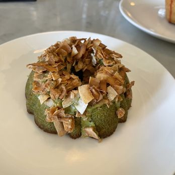 Lula Cafe - Pistachio Matcha Financier - New American Near Me - Chicago, Illinois Lula Cafe - Pistachio Matcha Financier - New American Near Me - Chicago, Illinois
