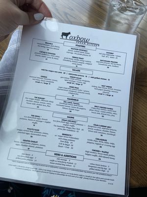 Menu photo 1 Oxbow Urban Kitchen Sumner, WA Menu photo 1 Oxbow Urban Kitchen Sumner, WA