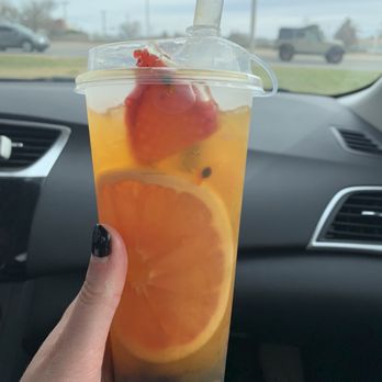 Starry Moon - Passion Fruit Tea - Bubble Tea Near Me - Albuquerque, New Mexico