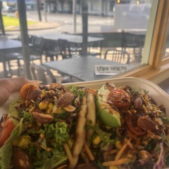 Leahi Health Kaimuki - Tacosss (cilantro lime coconut bacon tacos) - Juice Bars & Smoothies Near Me - Honolulu, Hawaii Leahi Health Kaimuki - Tacosss (cilantro lime coconut bacon tacos) - Juice Bars & Smoothies Near Me - Honolulu, Hawaii