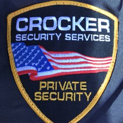 Crocker Security Services - Crocker Security shoulder patch.