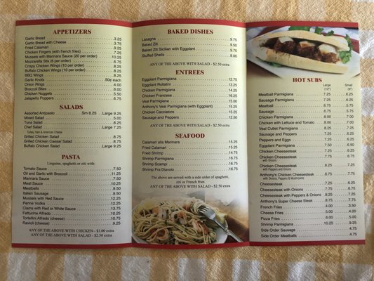 Anthony's Restaurant-Pizzeria by null