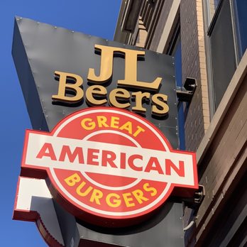 JL Beers - a neon sign for a great american burger - Burgers Near Me - Fargo, North Dakota JL Beers - a neon sign for a great american burger - Burgers Near Me - Fargo, North Dakota