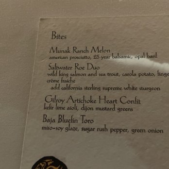 Foray - Bites menu - New American Near Me - Carmel-by-the-Sea, California Foray - Bites menu - New American Near Me - Carmel-by-the-Sea, California