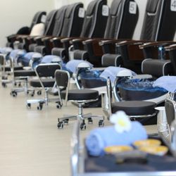 Luxe’s Nails and Spa - #pedicures-chairs