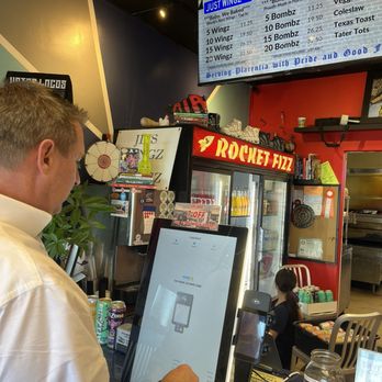 JD's Wingz & Thingz - You can order with the cashier, or use their kiosk (pictured, for 7% off), or on their app (for 10% off) - Chicken Wings Near Me - Placentia, California