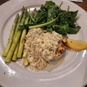 Cape Fear - Swordfish with asparagus and greens - Seafood Near Me - Belville, North Carolina Cape Fear - Swordfish with asparagus and greens - Seafood Near Me - Belville, North Carolina