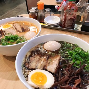 Kashiwa Ramen - Black Garlic Ramen, Swirl Broth, Normal Taste, Wavy Noodles, extra egg Spicy Miso Ramen, Swirl Broth, Normal Taste, Wavy Noodles, extra egg - Ramen Near Me - Costa Mesa, California Kashiwa Ramen - Black Garlic Ramen, Swirl Broth, Normal Taste, Wavy Noodles, extra egg Spicy Miso Ramen, Swirl Broth, Normal Taste, Wavy Noodles, extra egg - Ramen Near Me - Costa Mesa, California