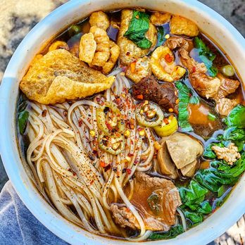 The Noodle Thai Restaurant - Thai Boat Noodle. Broth was not as rich as in Thailand but it does the job. - Noodles Near Me - Berkeley, California The Noodle Thai Restaurant - Thai Boat Noodle. Broth was not as rich as in Thailand but it does the job. - Noodles Near Me - Berkeley, California