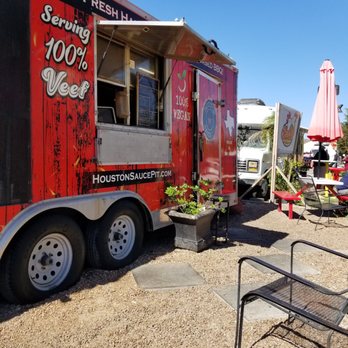 Houston Sauce Pit - Gorgeous waiting area & dining area (there's another cocktail height table & chair behind me in this photo) - Vegan Near Me - Houston, Texas Houston Sauce Pit - Gorgeous waiting area & dining area (there's another cocktail height table & chair behind me in this photo) - Vegan Near Me - Houston, Texas