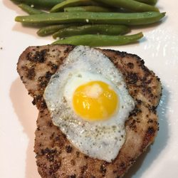 Westminster Farmer's Market - Grilled Ahi Tuna with Quail Egg and Braised Green Beans