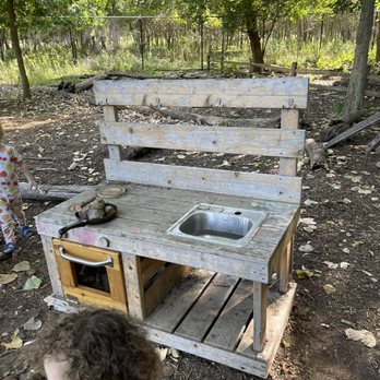 West Ridge Nature Park - They have a couple play kitchens in the nature play space. - Parks Near Me - Chicago, Illinois