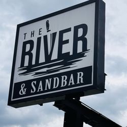 The River - Outside Sign