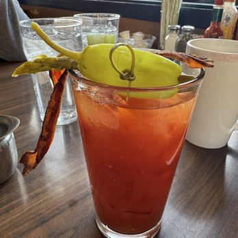 PJ & Co Restaurant & Saloon - Bakon Bloody Mary - Breakfast & Brunch Near Me - Reno, Nevada