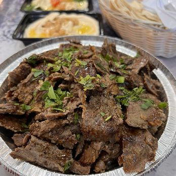 Alzarrad Syrian Eatery - 1 LB. Beef Shawarma - Syrian Near Me - Murphy, Texas Alzarrad Syrian Eatery - 1 LB. Beef Shawarma - Syrian Near Me - Murphy, Texas