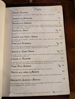 Menu photo 6 Borgo Italia Senoia, GA