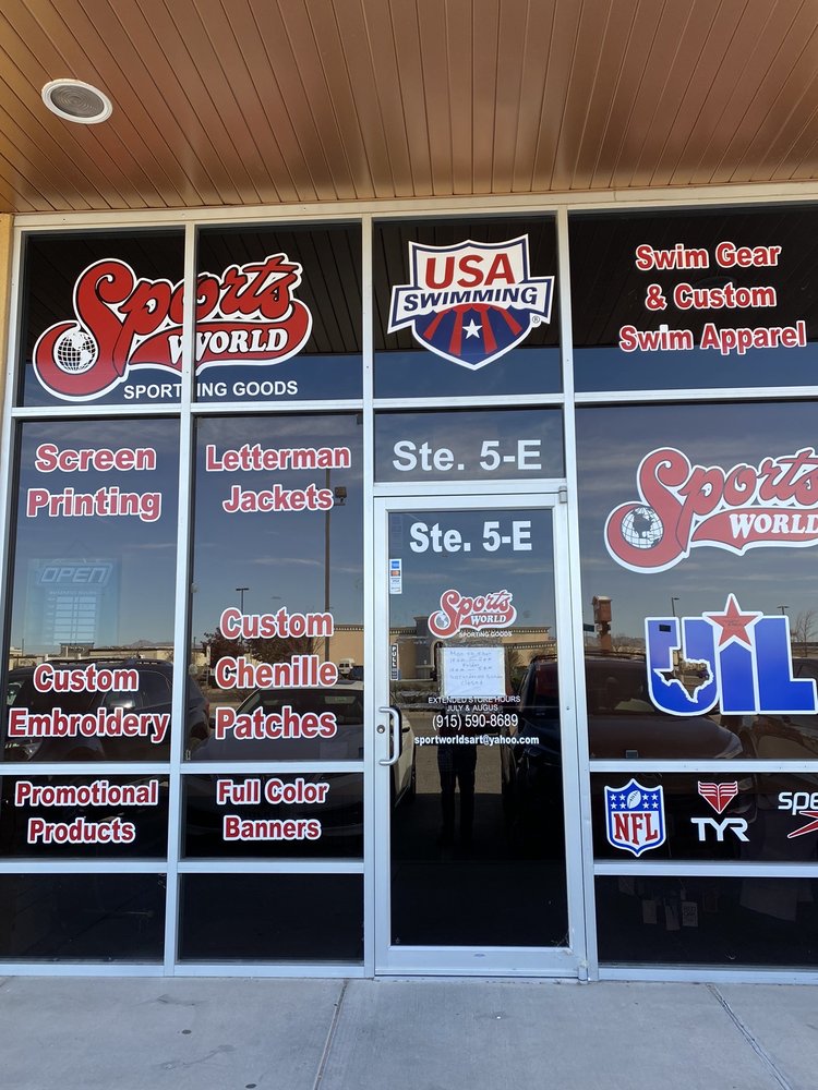 SPORTS WORLD SPORTING GOODS Updated September 2024 3136 Trawood Dr